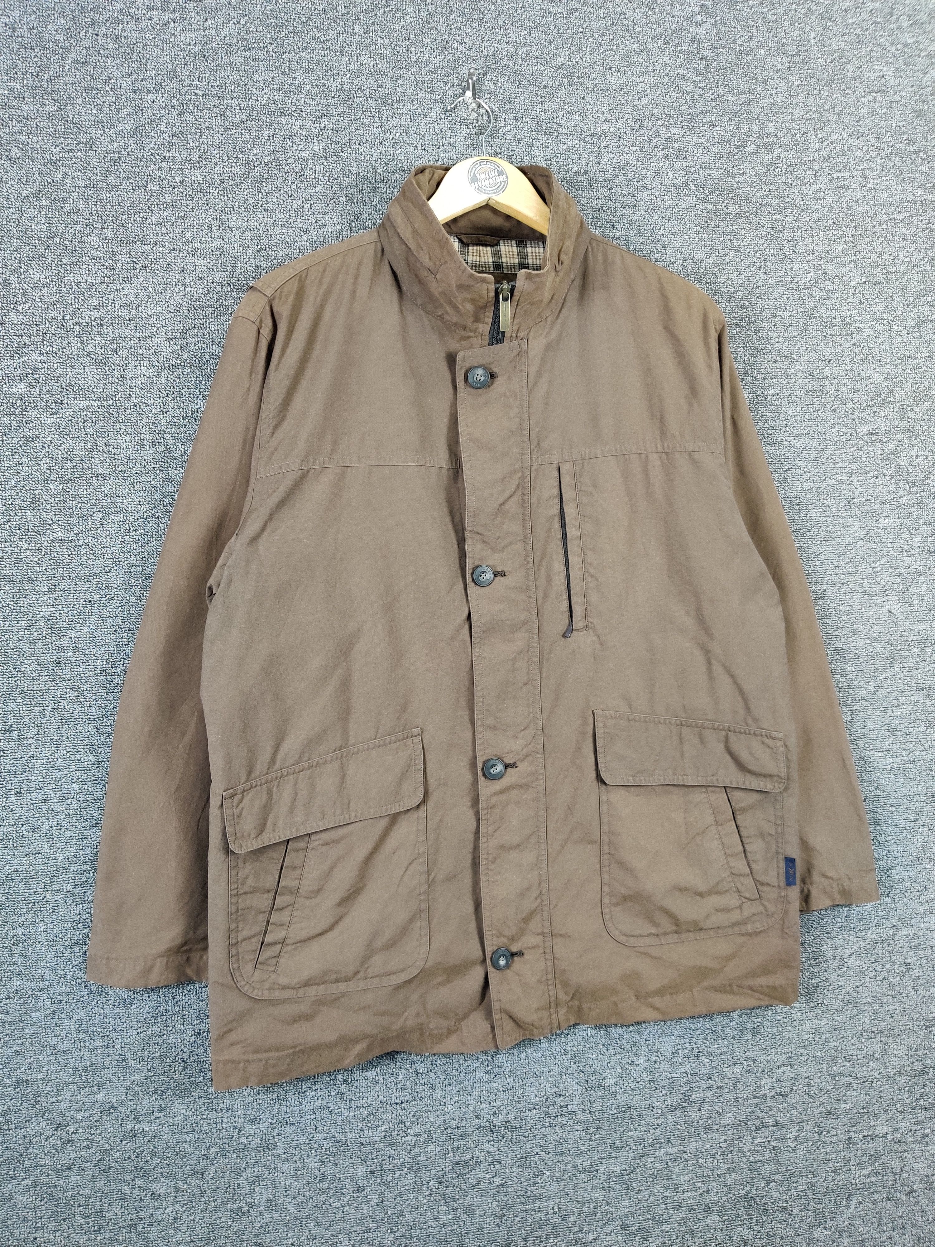 Playboy Vintage Playboy Zip Up Brown Jacket Size US L / EU 52-54 / 3 - 5 Thumbnail