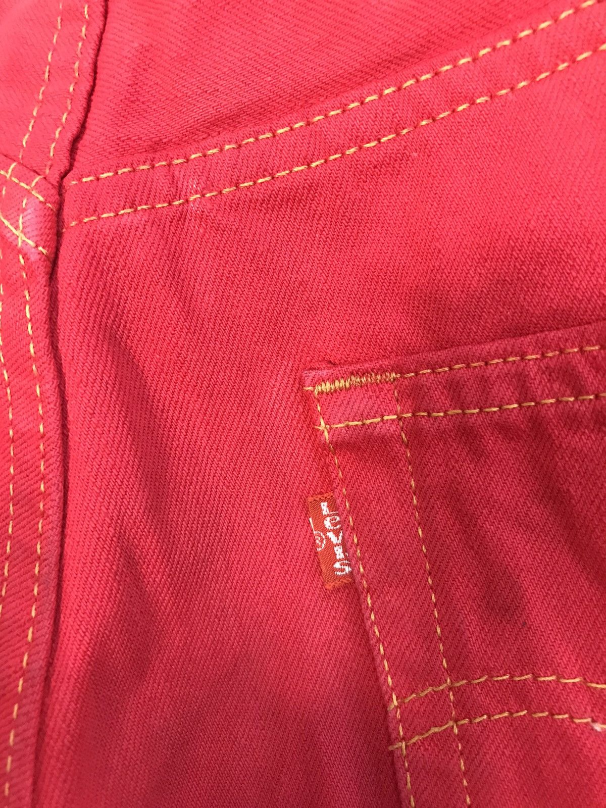 Japanese Brand × Levi's × Vintage Vintage Levis Short Pants Denim Faded Colour Style Size US 29 - 13 Thumbnail