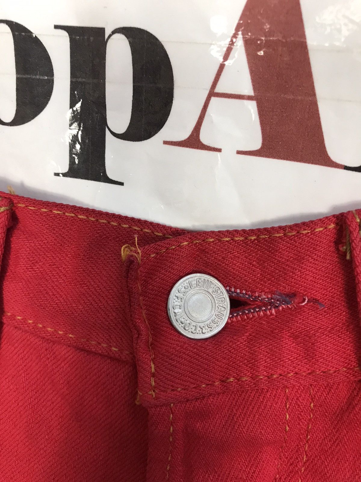 Japanese Brand × Levi's × Vintage Vintage Levis Short Pants Denim Faded Colour Style Size US 29 - 8 Thumbnail