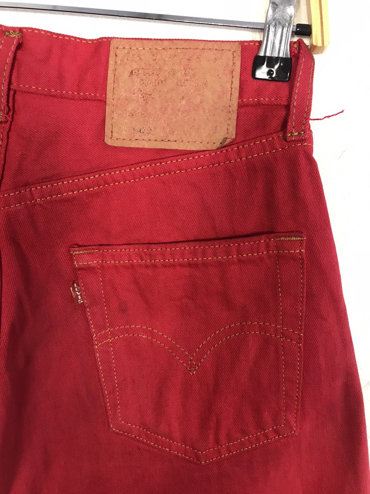 Japanese Brand × Levi's × Vintage Vintage Levis Short Pants Denim Faded Colour Style Size US 29 - 11 Thumbnail