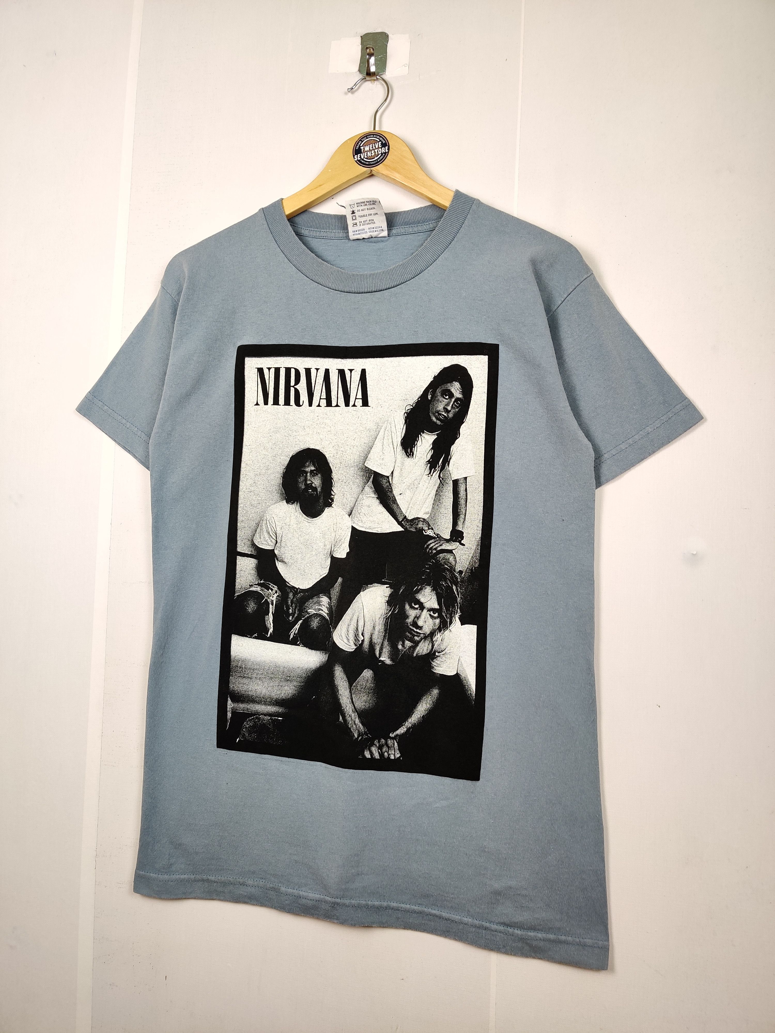Band Tees Vintage Nirvana Bootleg Band Tee Tshirt Size US M / EU 48-50 / 2 - 2 Thumbnail