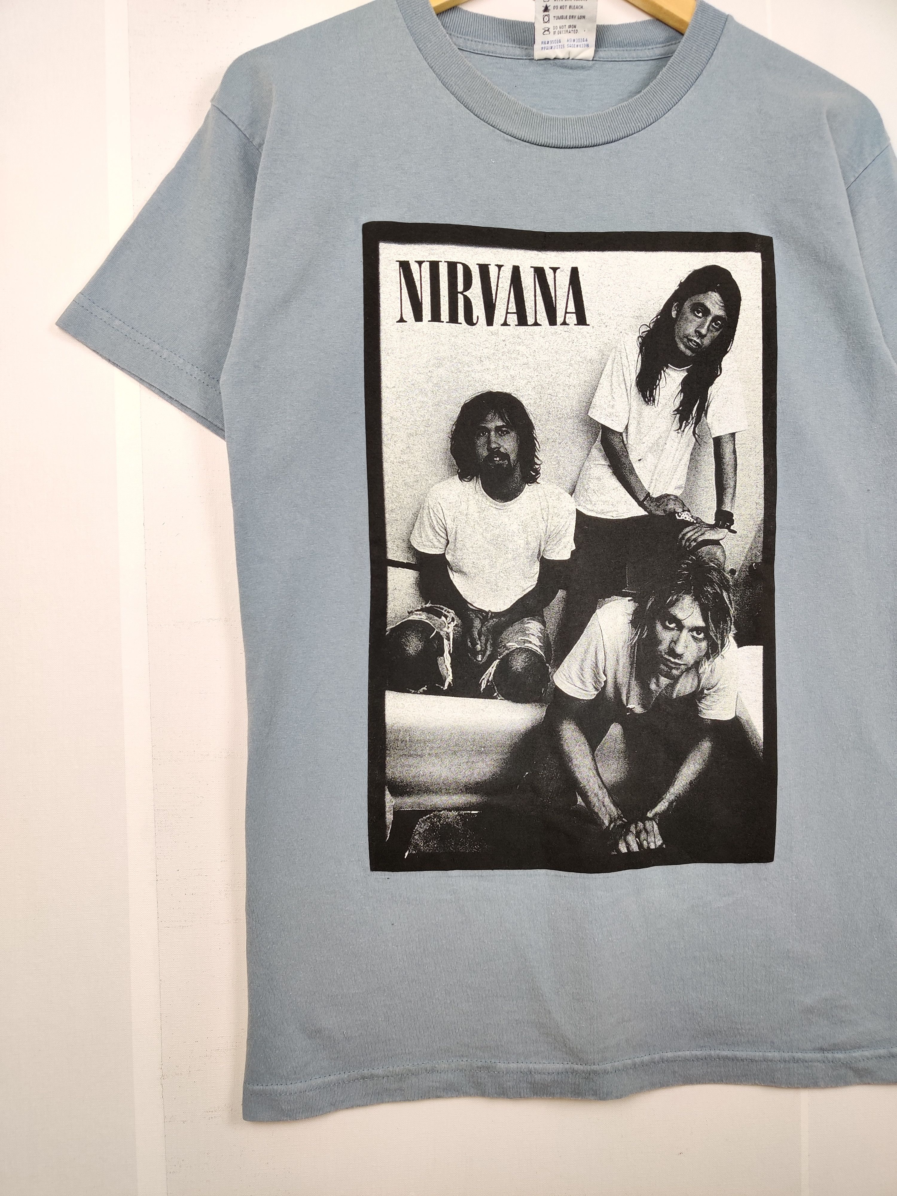 Band Tees Vintage Nirvana Bootleg Band Tee Tshirt Size US M / EU 48-50 / 2 - 5 Thumbnail