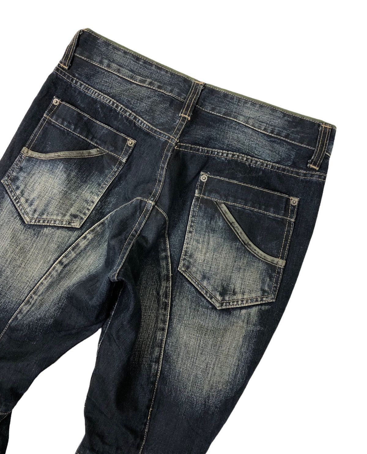 Hysteric Glamour Japanese Brand PPFM Punk Style Slim Fit Denim Jeans Size US 32 / EU 48 - 11 Thumbnail