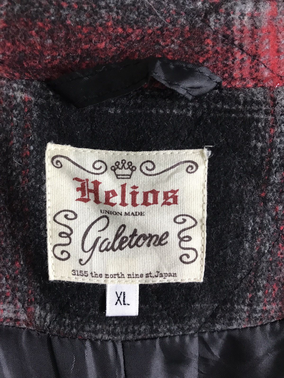 Japanese Brand 💥HELIONS UNION MADE GALETONE PLAID QUILTED JACKET Size US L / EU 52-54 / 3 - 9 Thumbnail
