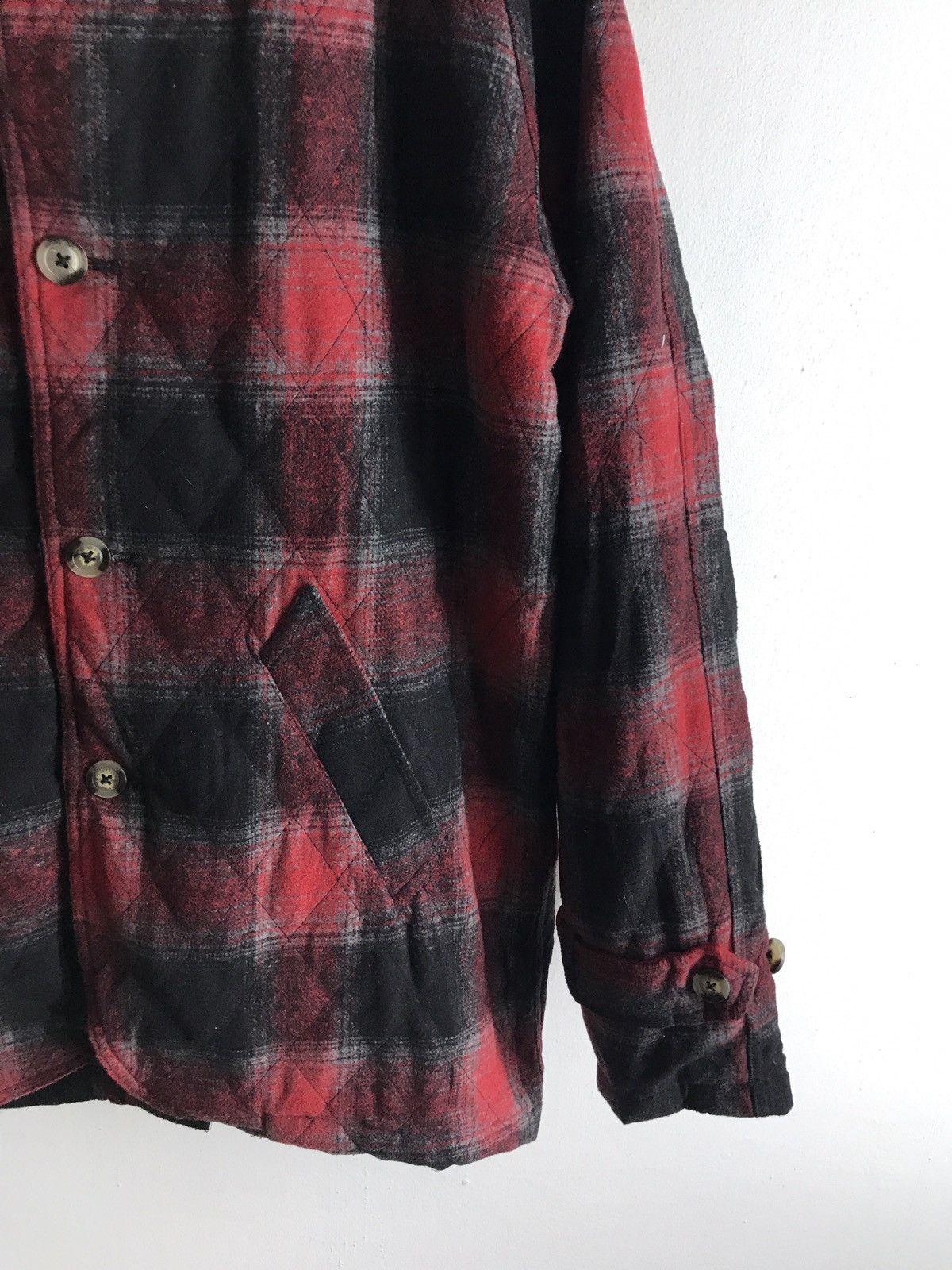 Japanese Brand 💥HELIONS UNION MADE GALETONE PLAID QUILTED JACKET Size US L / EU 52-54 / 3 - 4 Thumbnail