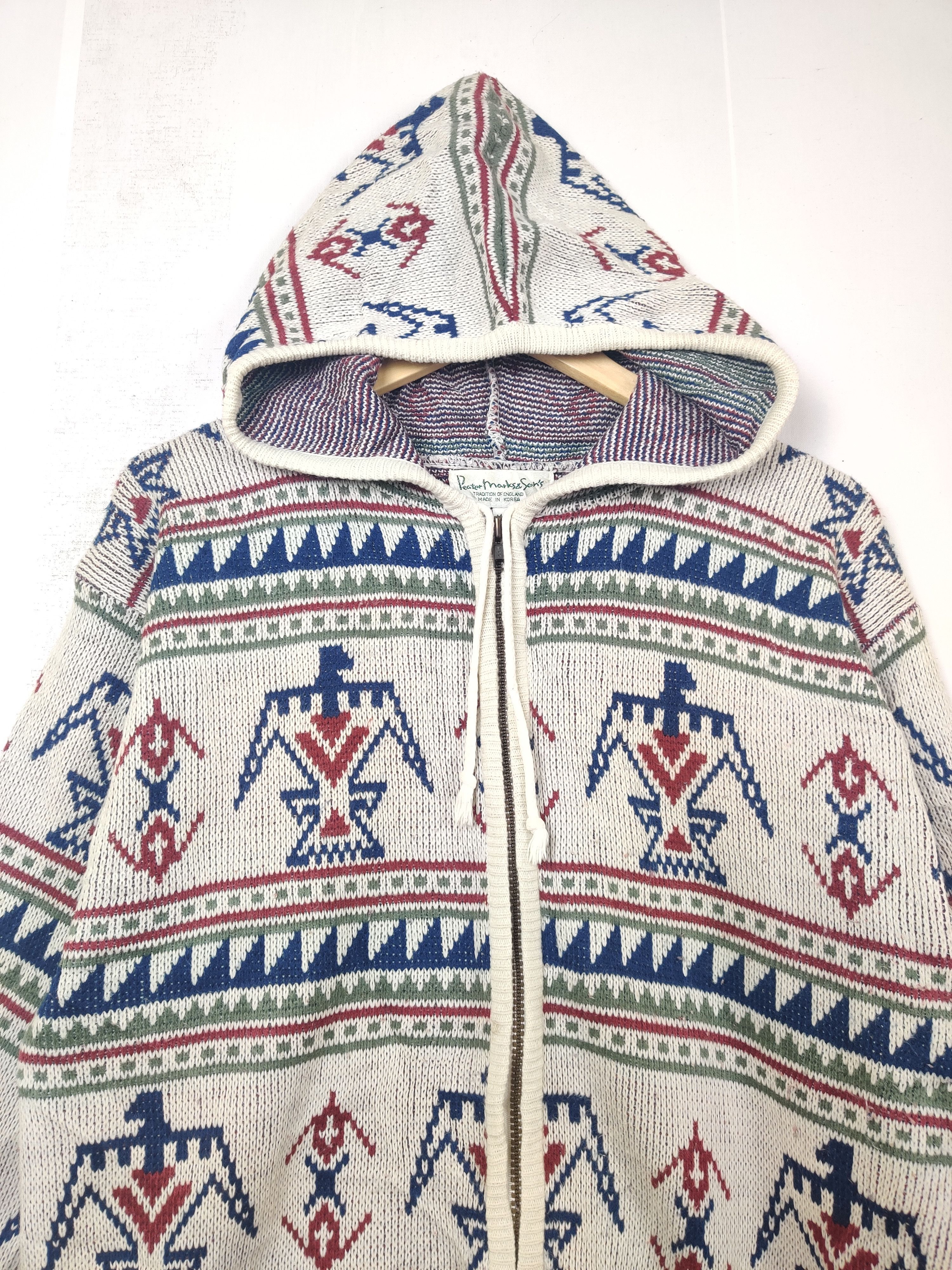 Japanese Brand Japanese Brand Knit Sweater Hoodie By Peater Marks Size US L / EU 52-54 / 3 - 2 Thumbnail
