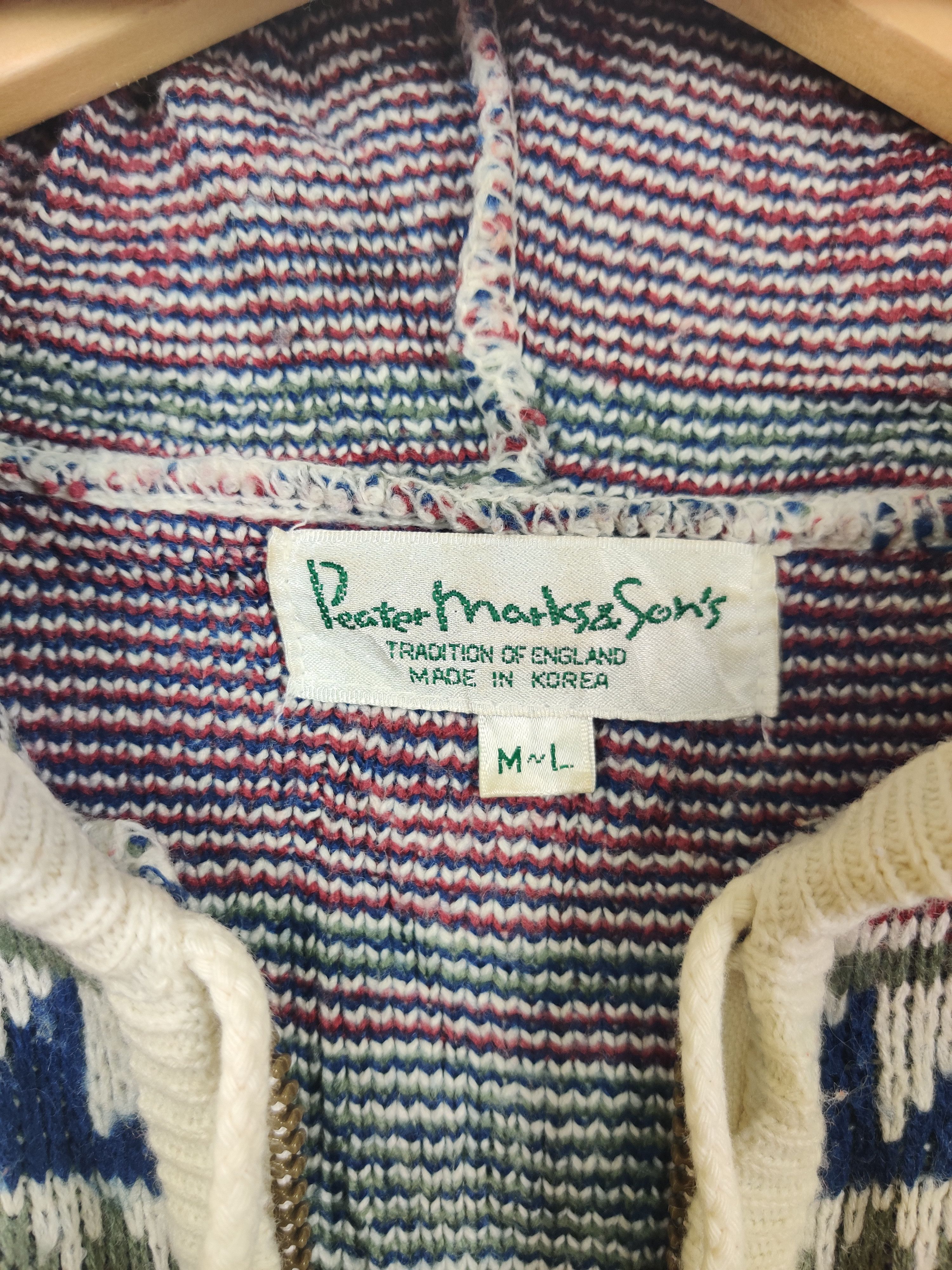 Japanese Brand Japanese Brand Knit Sweater Hoodie By Peater Marks Size US L / EU 52-54 / 3 - 5 Thumbnail