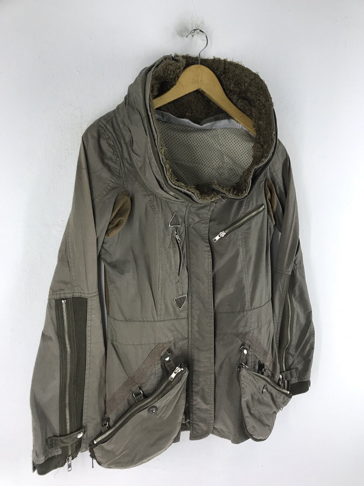 Designer 💥TRIPLER ASRMMITRICAL BOHO ZIPPER JACKET Size US XS / EU 42 / 0 - 3 Thumbnail