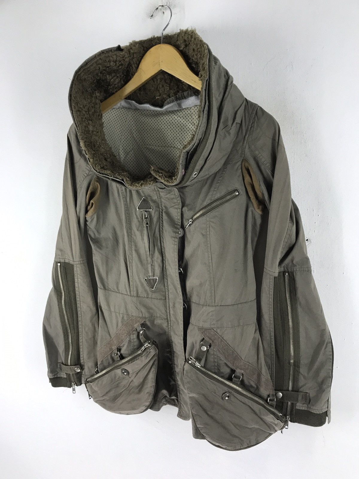 Designer 💥TRIPLER ASRMMITRICAL BOHO ZIPPER JACKET Size US XS / EU 42 / 0 - 4 Thumbnail