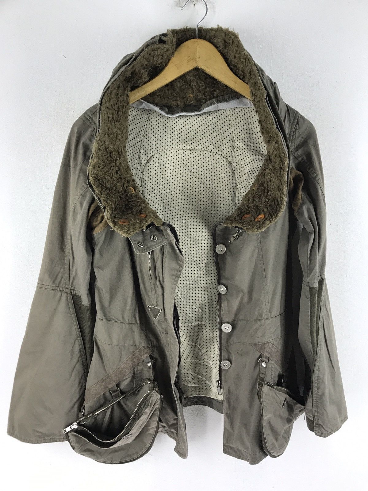Designer 💥TRIPLER ASRMMITRICAL BOHO ZIPPER JACKET Size US XS / EU 42 / 0 - 9 Thumbnail