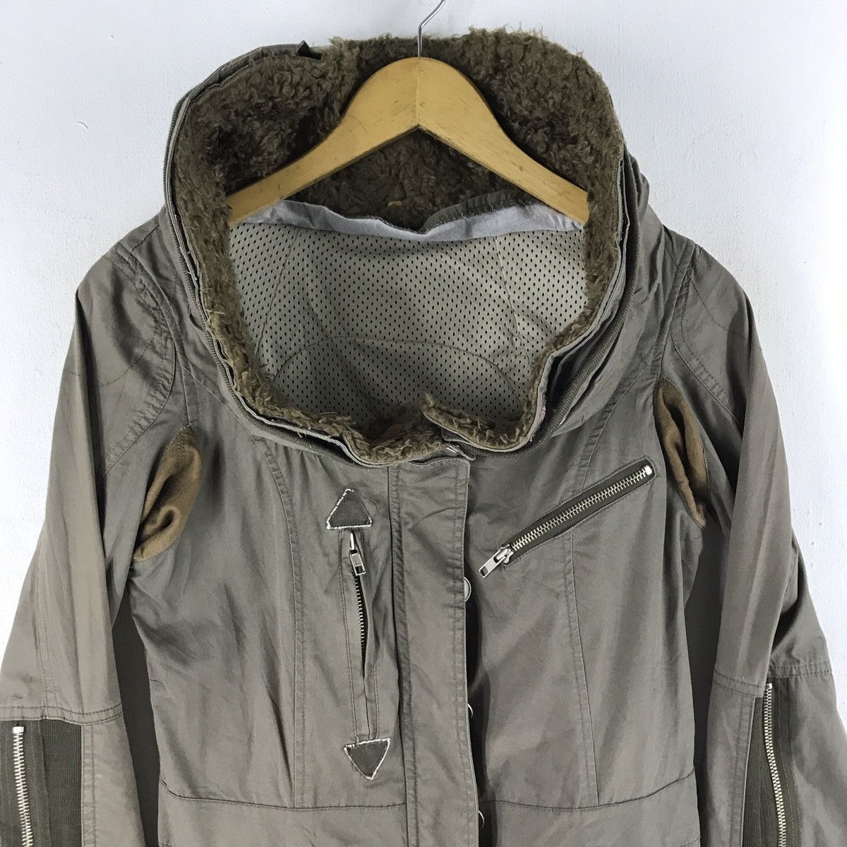 Designer 💥TRIPLER ASRMMITRICAL BOHO ZIPPER JACKET Size US XS / EU 42 / 0 - 5 Thumbnail