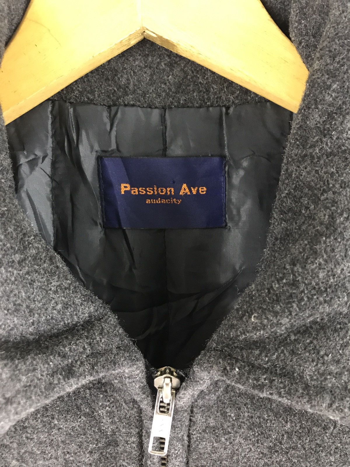 Japanese Brand BASE PASSION AVE AUDACITY WOOL JACKET Size US M / EU 48-50 / 2 - 7 Thumbnail