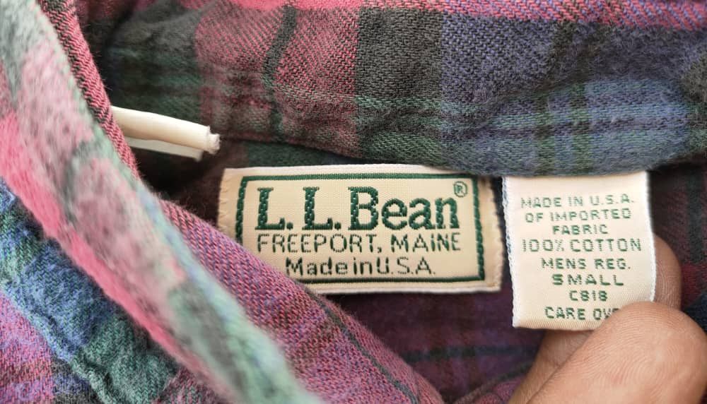 Flannel × L.L. Bean Vintage L.L Bean Flannel Size US M / EU 48-50 / 2 - 4 Thumbnail