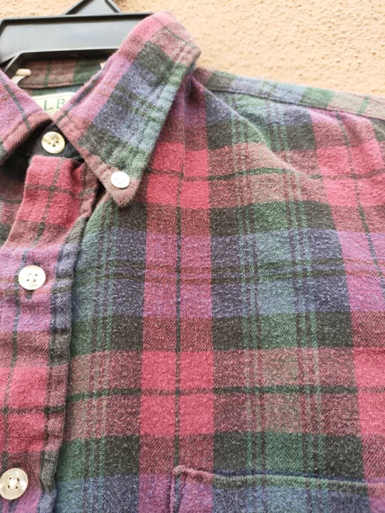 Flannel × L.L. Bean Vintage L.L Bean Flannel Size US M / EU 48-50 / 2 - 3 Thumbnail