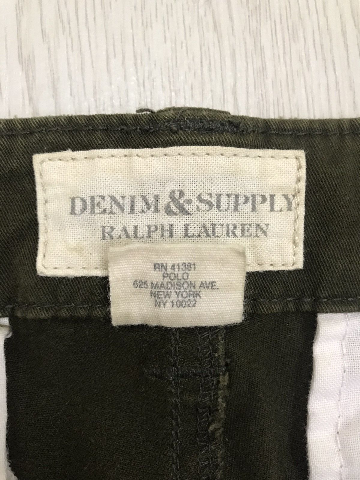 Denim & Supply Ralph Lauren × Polo Ralph Lauren × Ralph Lauren Denim & Supply Ralph Lauren Cargo Pants Skinny For Women Size 30" / US 8 / IT 44 - 9 Thumbnail