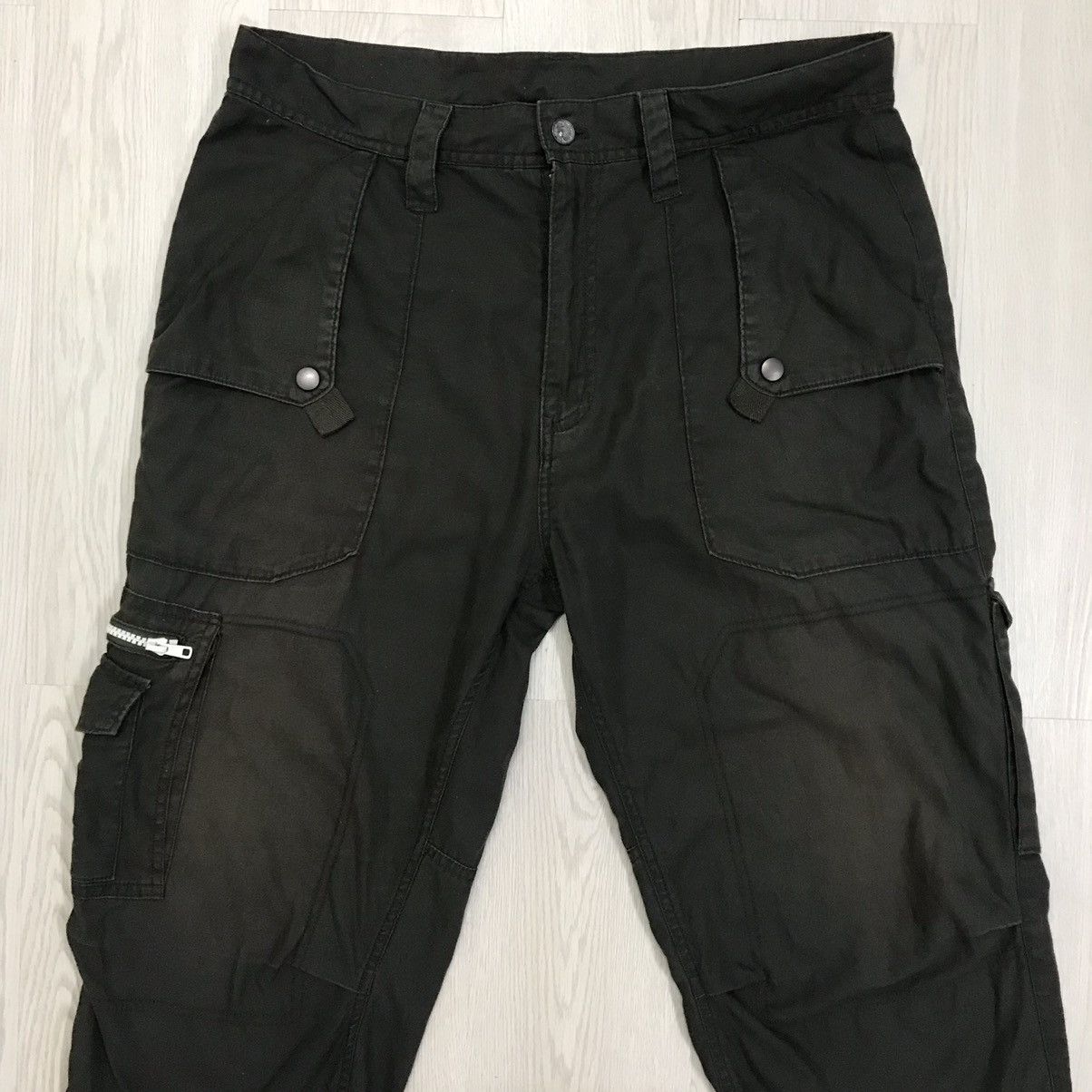 Japanese Brand × Seditionaries Vintage Pluvious Japan Cargo Pants Short Tactical Pants Size US 34 / EU 50 - 3 Thumbnail