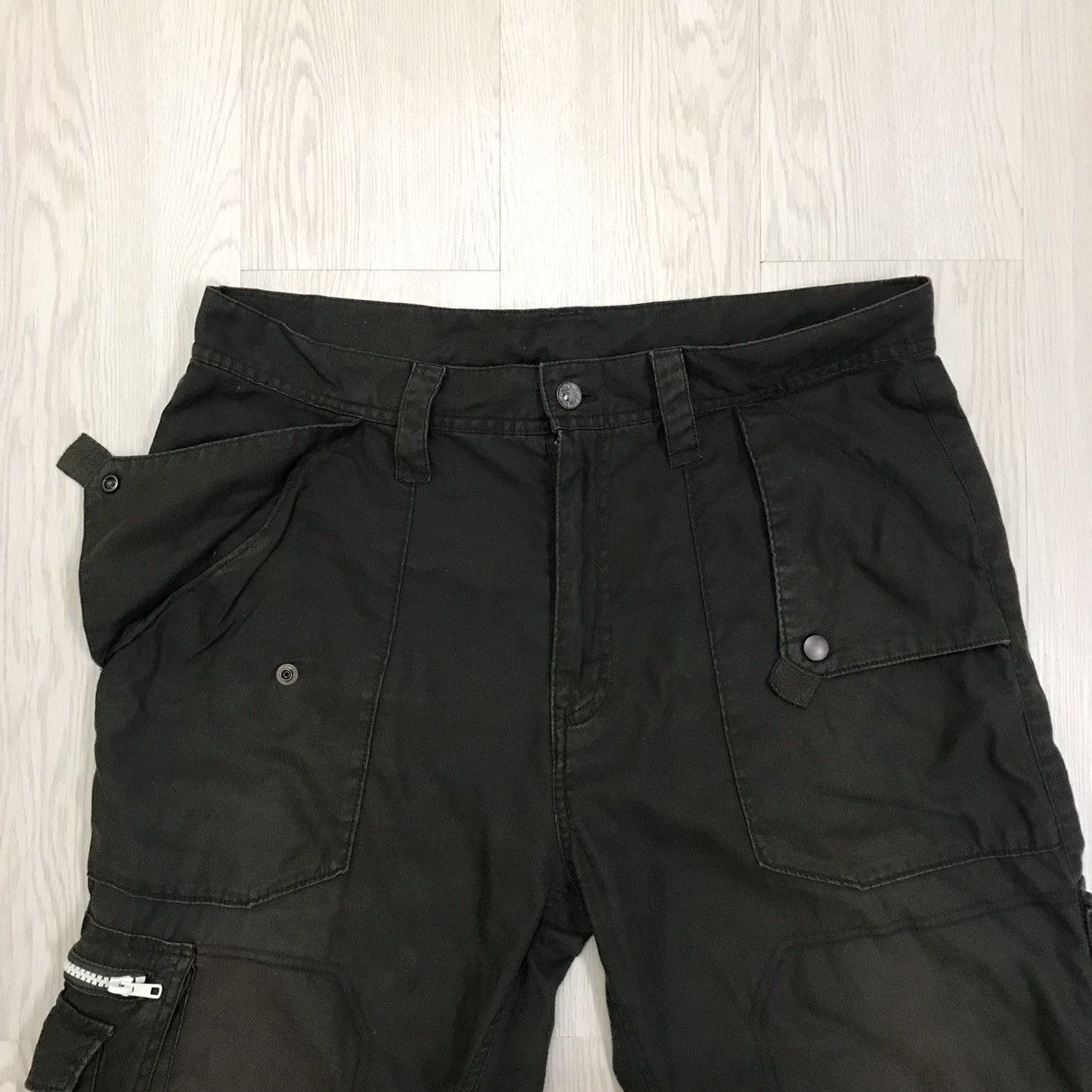 Japanese Brand × Seditionaries Vintage Pluvious Japan Cargo Pants Short Tactical Pants Size US 34 / EU 50 - 5 Thumbnail