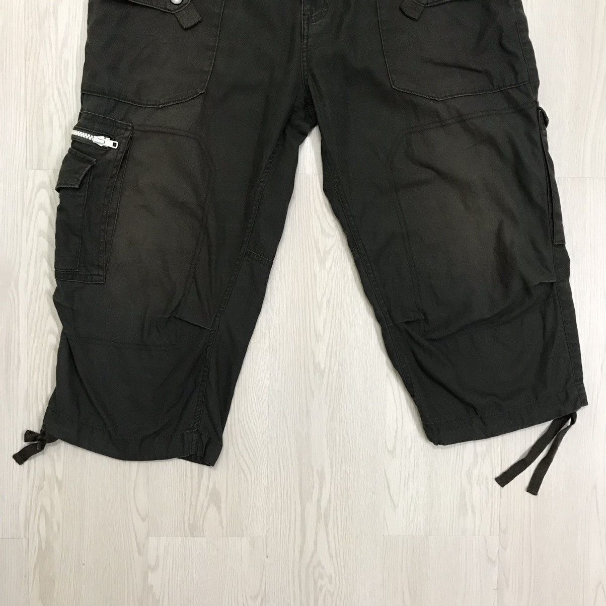 Japanese Brand × Seditionaries Vintage Pluvious Japan Cargo Pants Short Tactical Pants Size US 34 / EU 50 - 6 Thumbnail