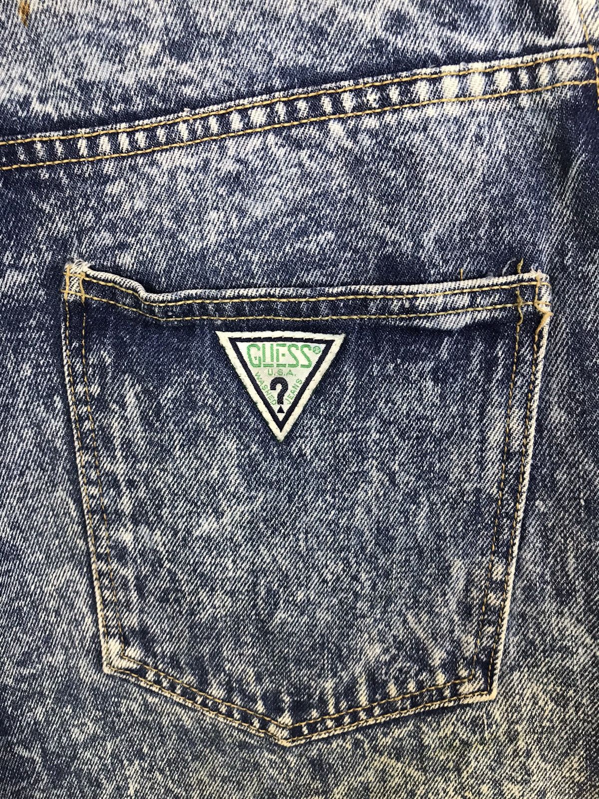 Guess × Vintage Vintage Guess Jeans Workwear Short Pants Zipper Style Size US 29 - 11 Thumbnail