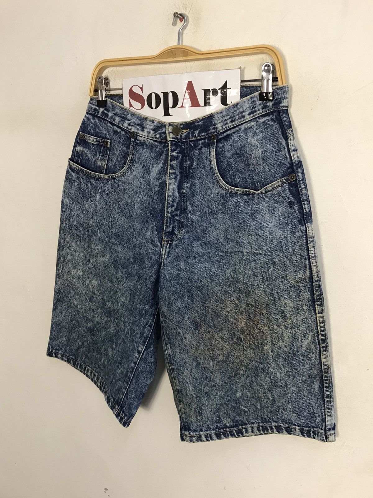 Guess × Vintage Vintage Guess Jeans Workwear Short Pants Zipper Style Size US 29 - 4 Thumbnail