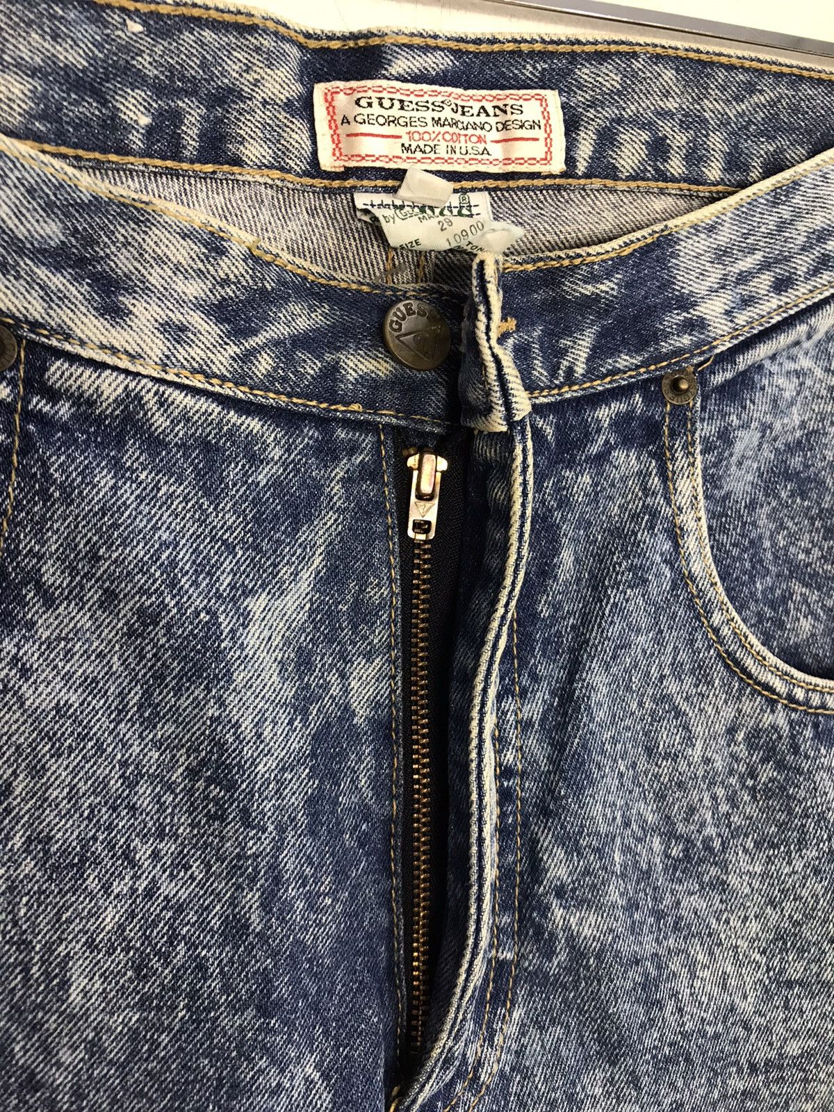 Guess × Vintage Vintage Guess Jeans Workwear Short Pants Zipper Style Size US 29 - 9 Thumbnail