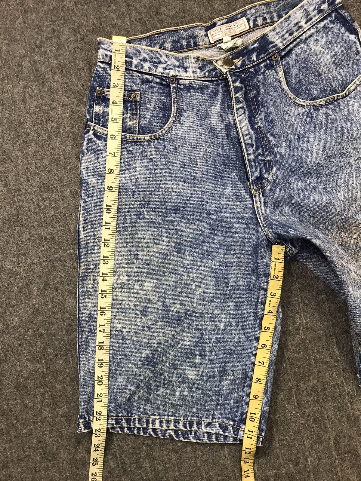 Guess × Vintage Vintage Guess Jeans Workwear Short Pants Zipper Style Size US 29 - 16 Thumbnail