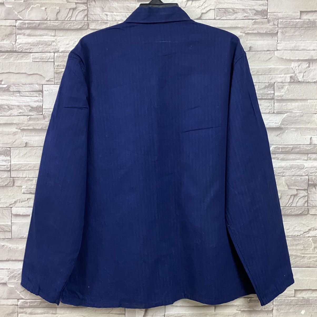 Le Laboureur Vintage 60s REINE French Workwear HBT Chore Jacket Size US L / EU 52-54 / 3 - 7 Thumbnail