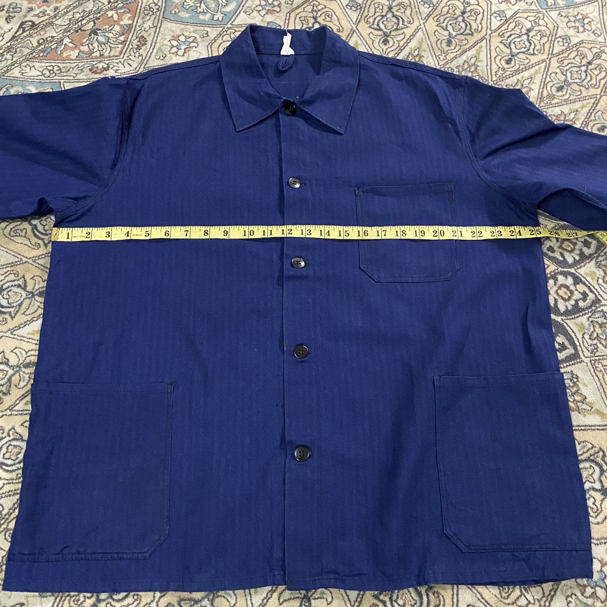 Le Laboureur Vintage 60s REINE French Workwear HBT Chore Jacket Size US L / EU 52-54 / 3 - 13 Thumbnail