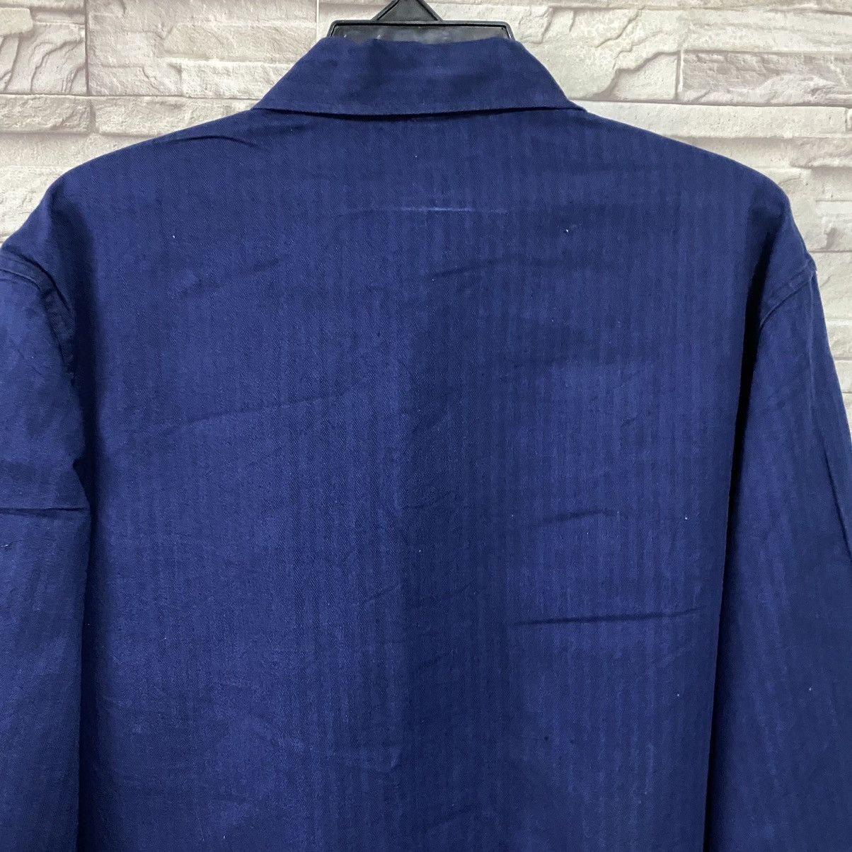 Le Laboureur Vintage 60s REINE French Workwear HBT Chore Jacket Size US L / EU 52-54 / 3 - 10 Thumbnail