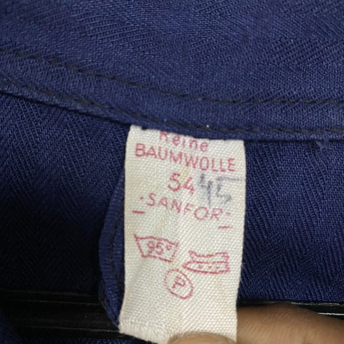 Le Laboureur Vintage 60s REINE French Workwear HBT Chore Jacket Size US L / EU 52-54 / 3 - 11 Thumbnail