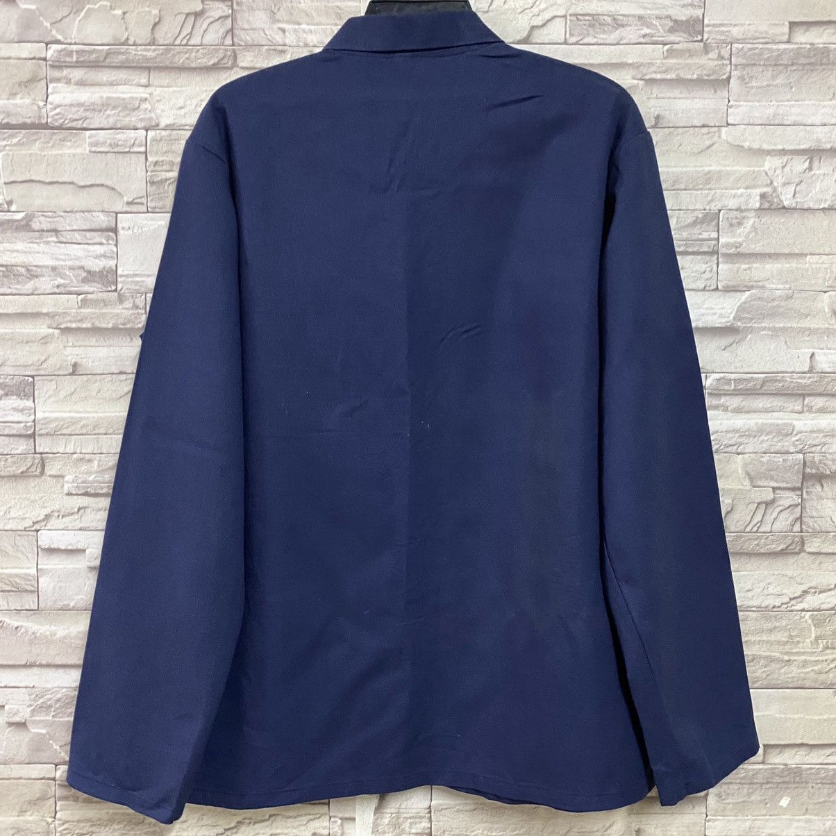 Le Laboureur Vintage 60s French Workwear Chore Jacket VEB BEKLEIDUNGSWERK Size US L / EU 52-54 / 3 - 7 Thumbnail