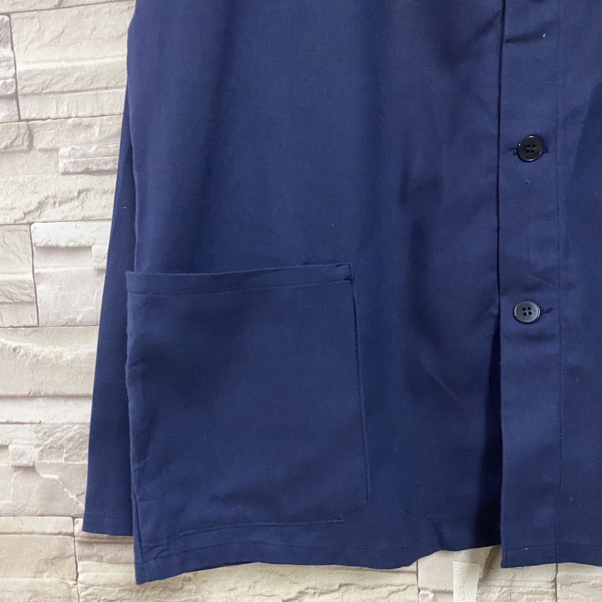 Le Laboureur Vintage 60s French Workwear Chore Jacket VEB BEKLEIDUNGSWERK Size US L / EU 52-54 / 3 - 5 Thumbnail