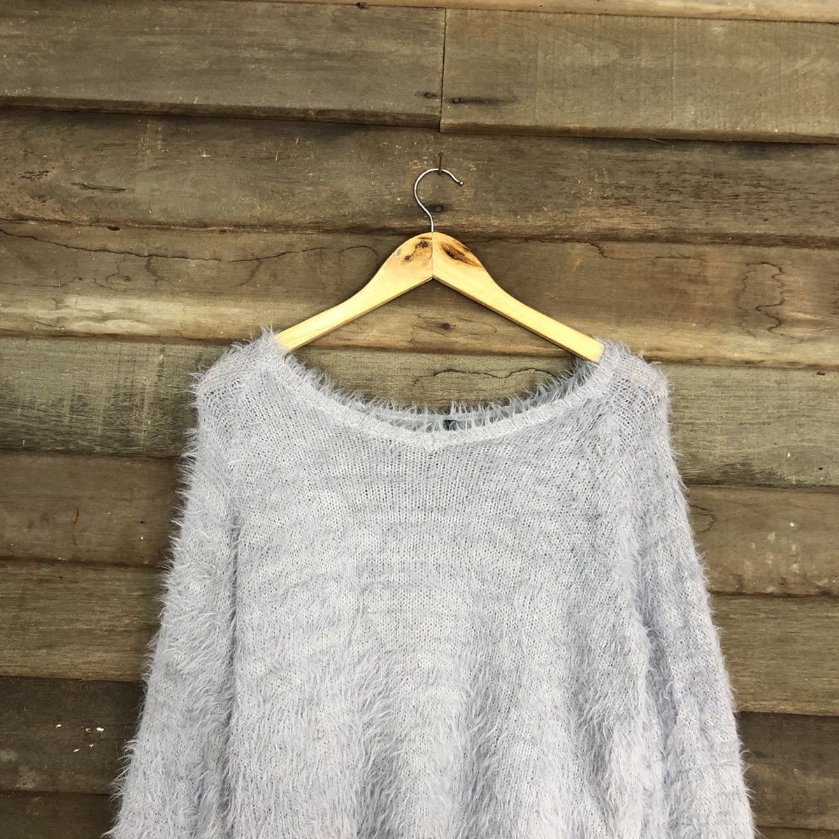 Homespun Knitwear DL Saltanse Mohair soft Fur Shag Shaggy Knitwear #c1096 Size M / US 6-8 / IT 42-44 - 2 Thumbnail