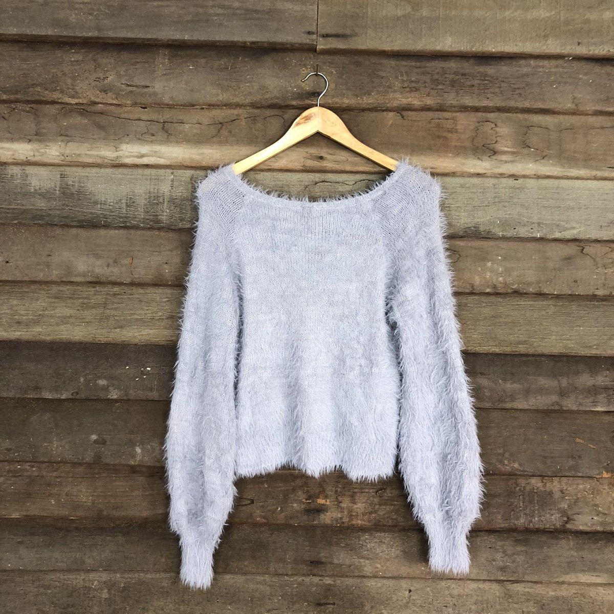 Homespun Knitwear DL Saltanse Mohair soft Fur Shag Shaggy Knitwear #c1096 Size M / US 6-8 / IT 42-44 - 11 Thumbnail