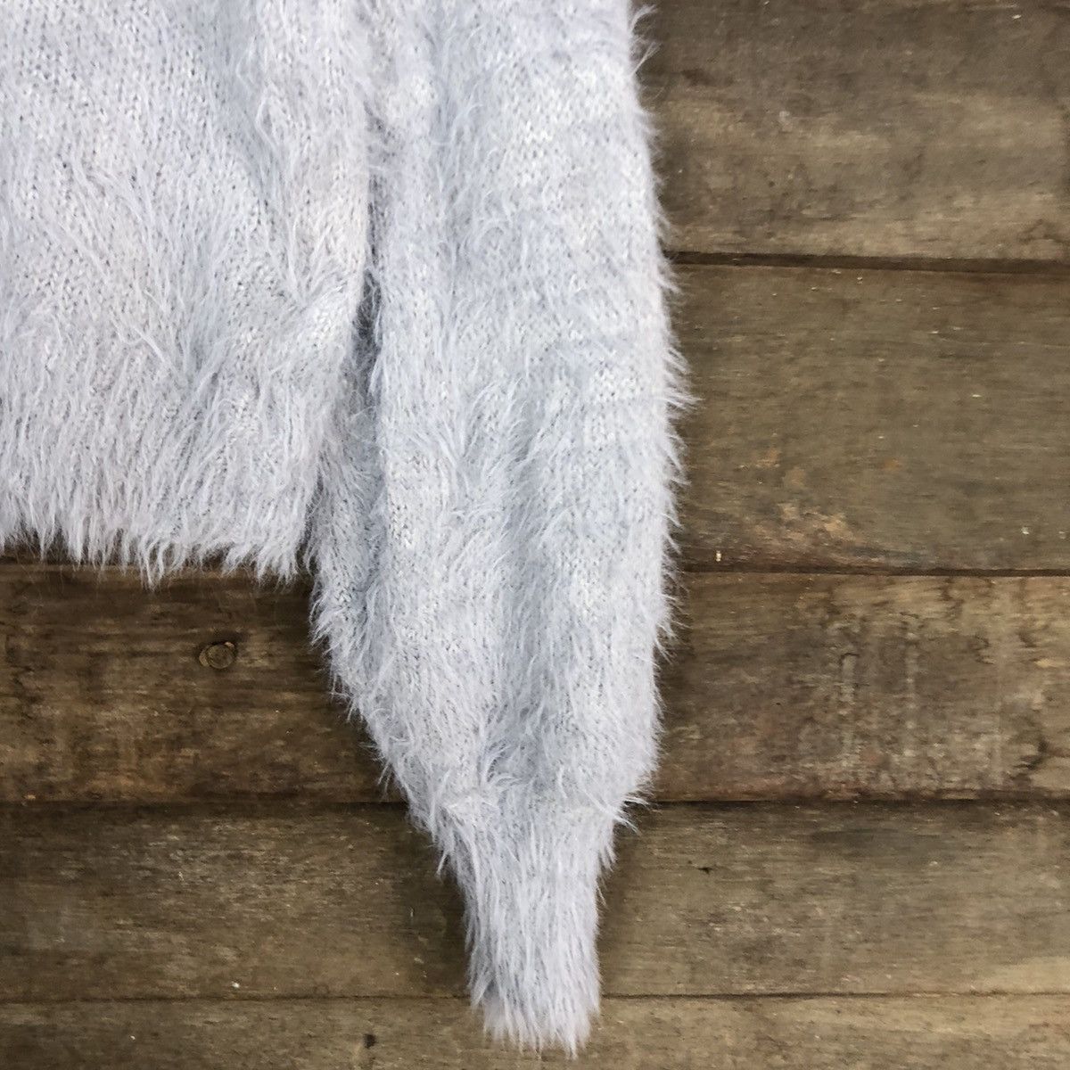 Homespun Knitwear DL Saltanse Mohair soft Fur Shag Shaggy Knitwear #c1096 Size M / US 6-8 / IT 42-44 - 4 Thumbnail