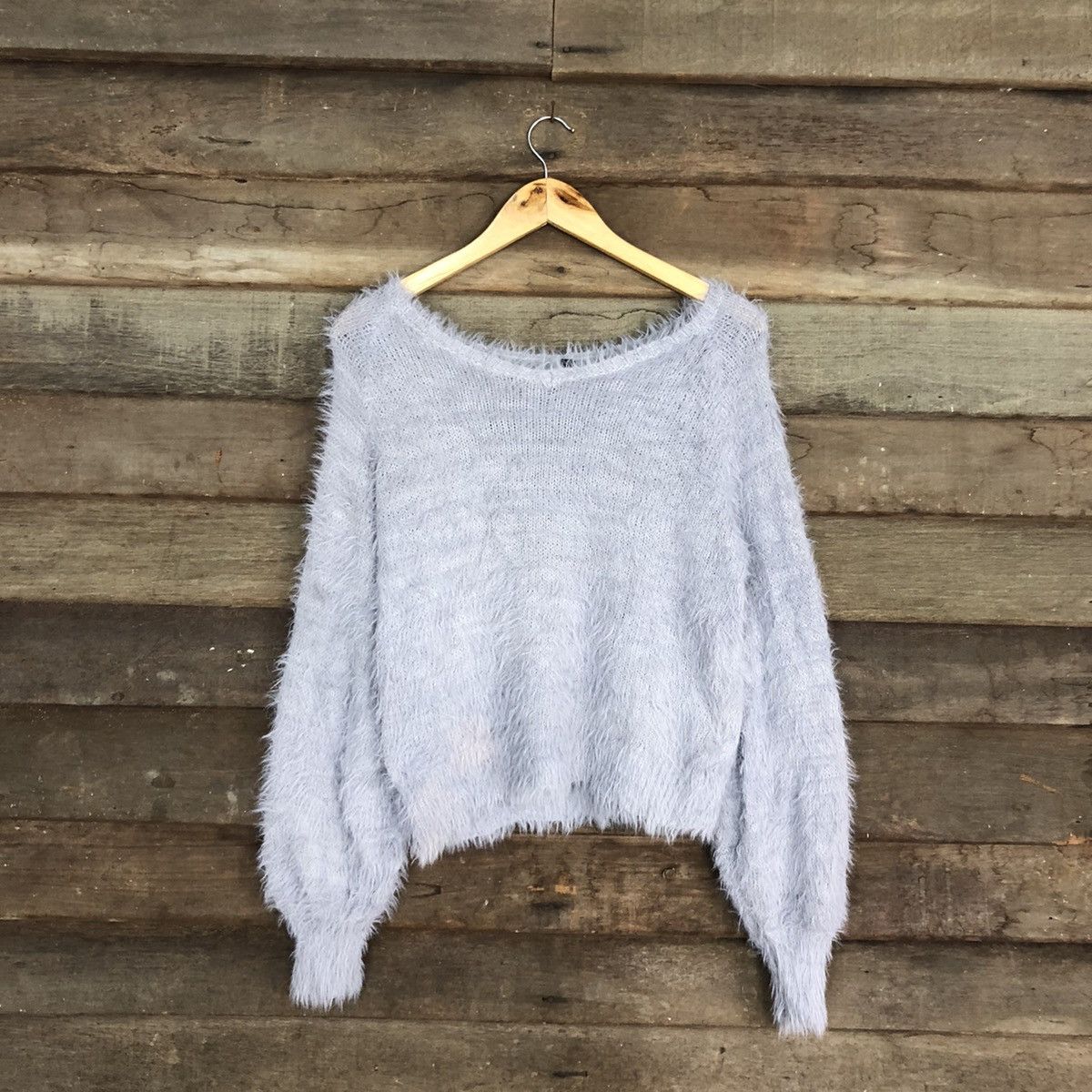 Homespun Knitwear DL Saltanse Mohair soft Fur Shag Shaggy Knitwear #c1096 Size M / US 6-8 / IT 42-44 - 1 Thumbnail
