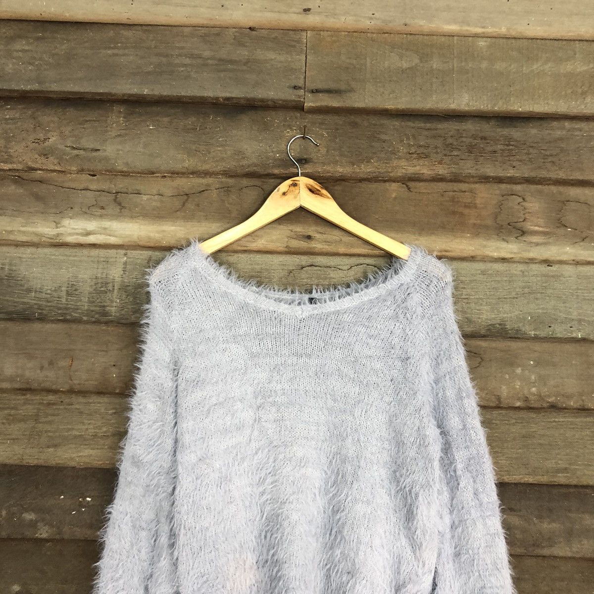 Homespun Knitwear DL Saltanse Mohair soft Fur Shag Shaggy Knitwear #c1096 Size M / US 6-8 / IT 42-44 - 9 Thumbnail