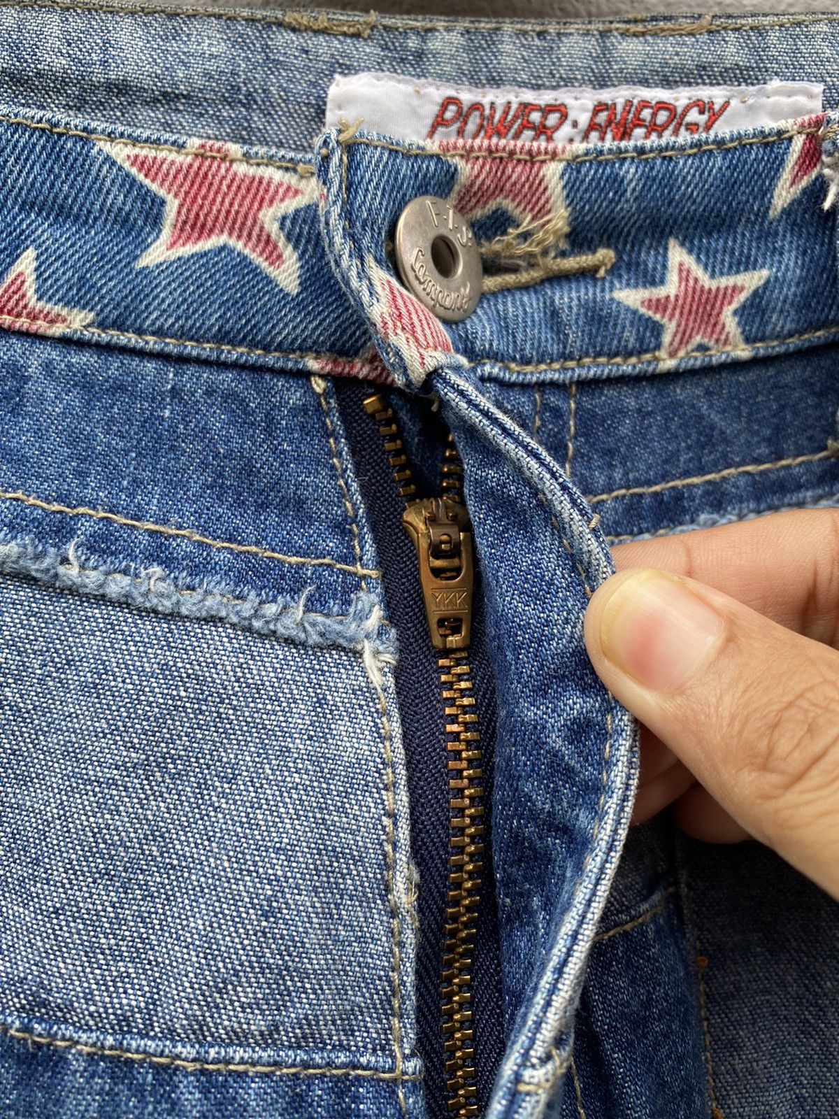 Hysteric Glamour 💥RARE💥Japanese Denim “HAGI” Bootcut Inspired HystericGlamour Size US 29 - 7 Thumbnail