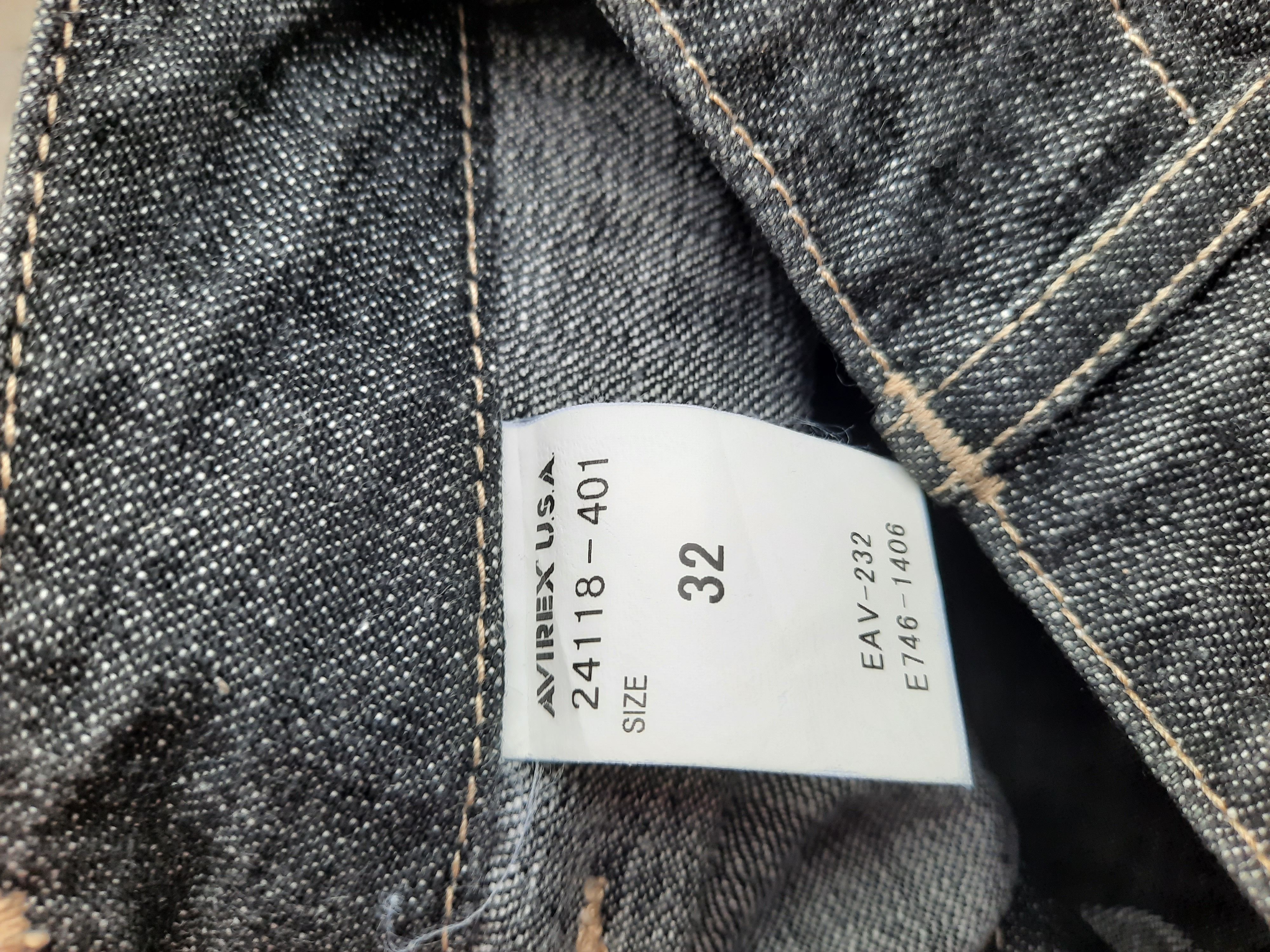 Avirex Avirex USA Big Pocket Back Jeans Size US 32 / EU 48 - 8 Thumbnail