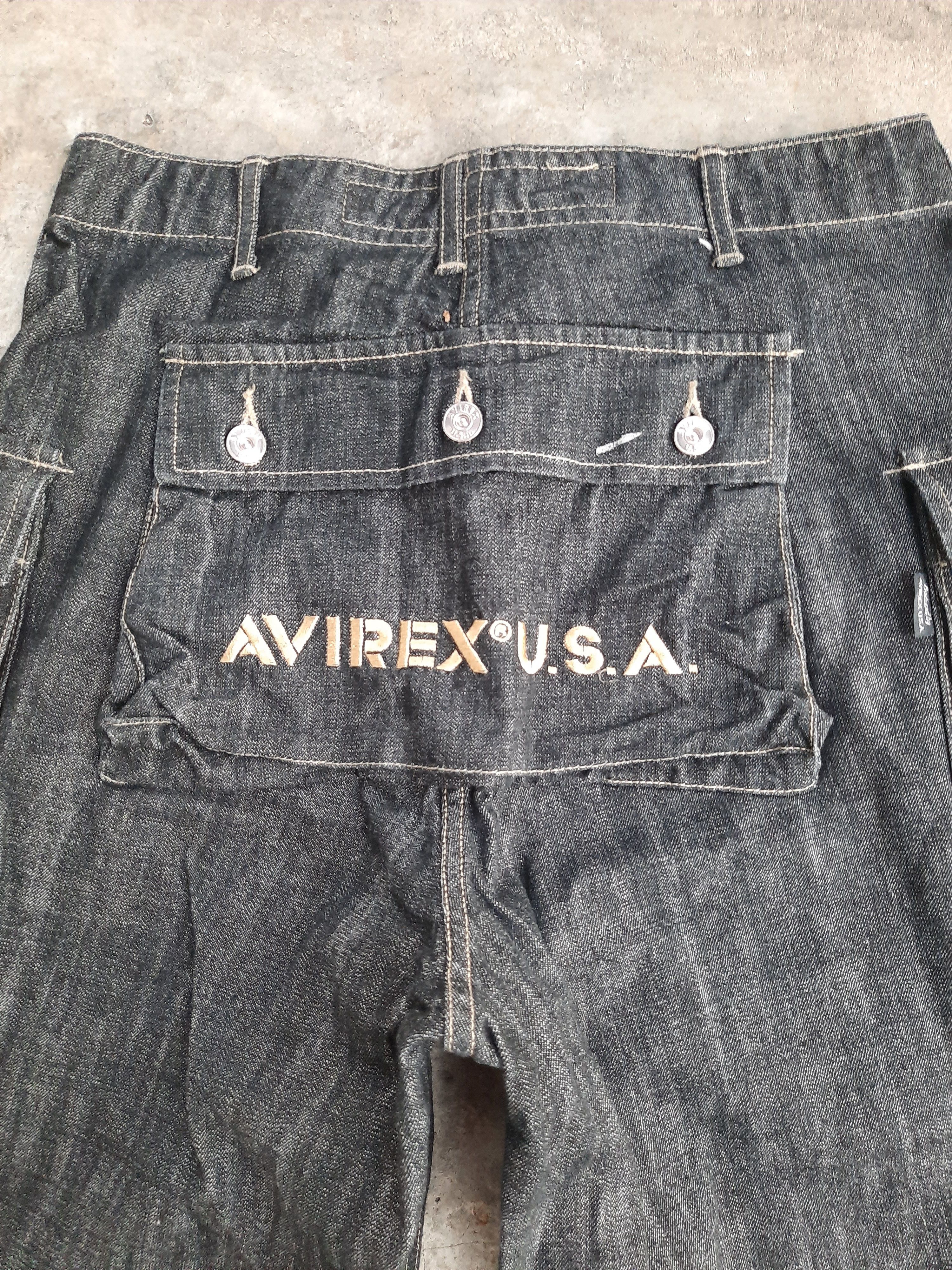 Avirex Avirex USA Big Pocket Back Jeans Size US 32 / EU 48 - 3 Thumbnail