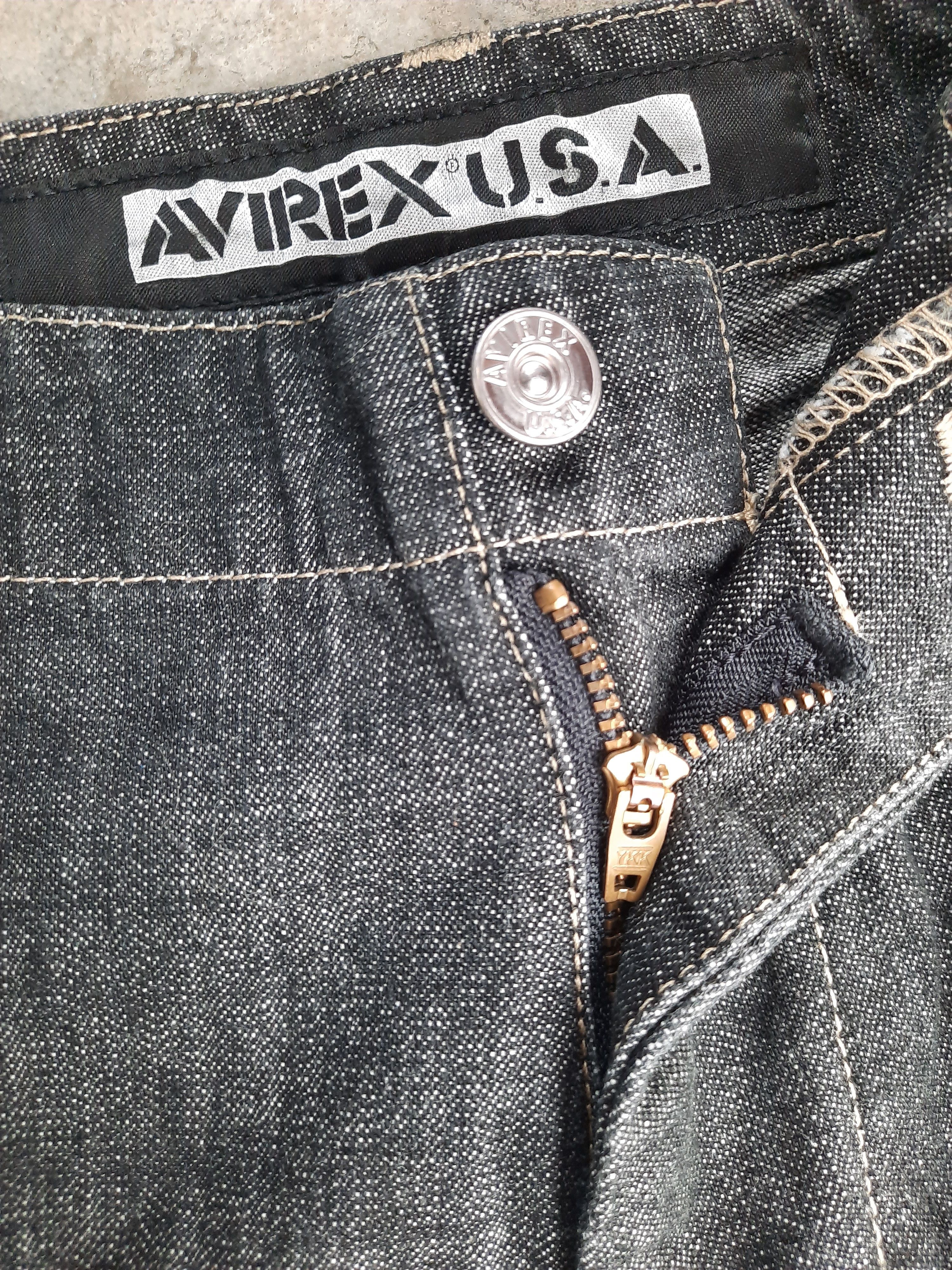 Avirex Avirex USA Big Pocket Back Jeans Size US 32 / EU 48 - 6 Thumbnail