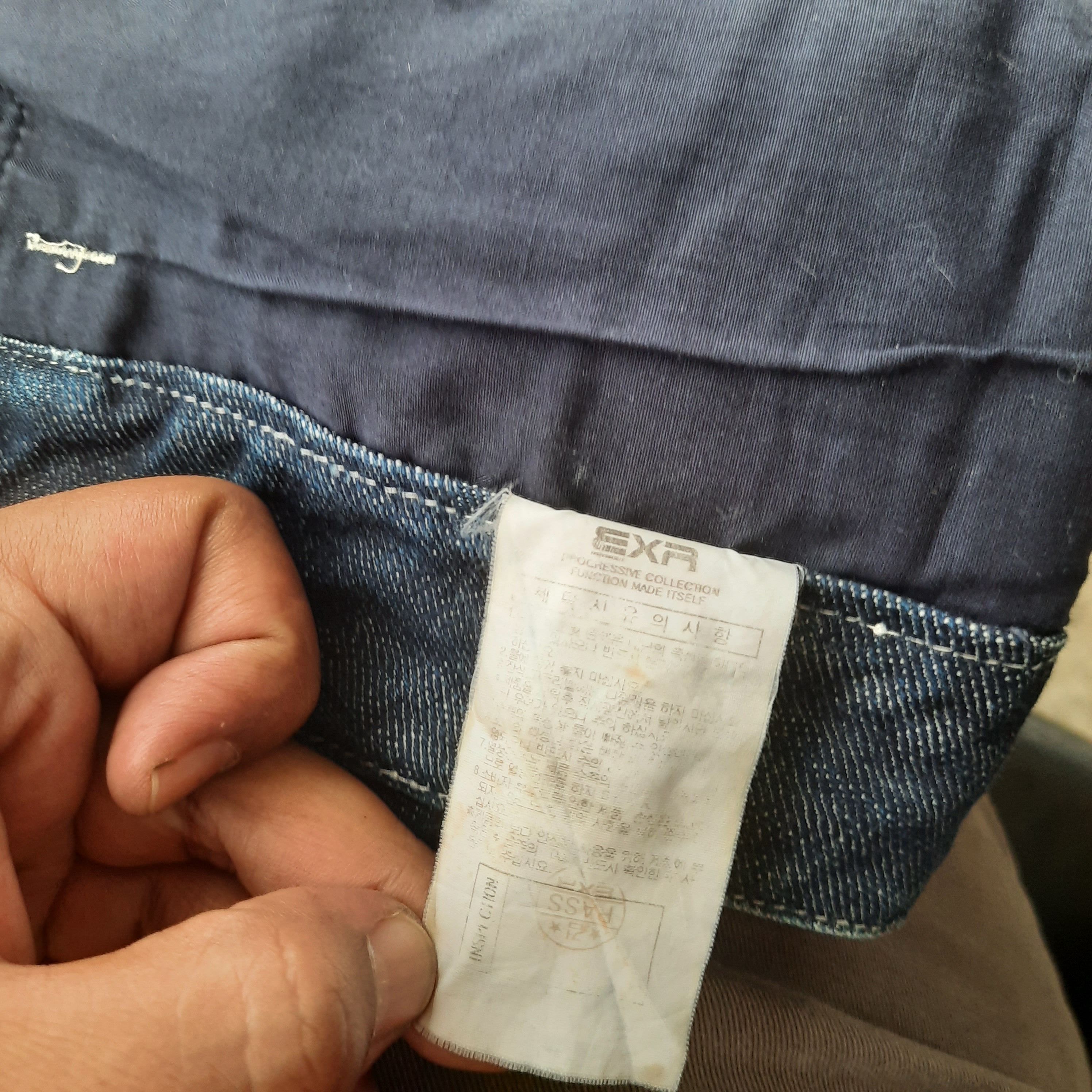 Japanese Brand EXR Exclusive Nice Styles Design Denim Size US 31 - 13 Thumbnail