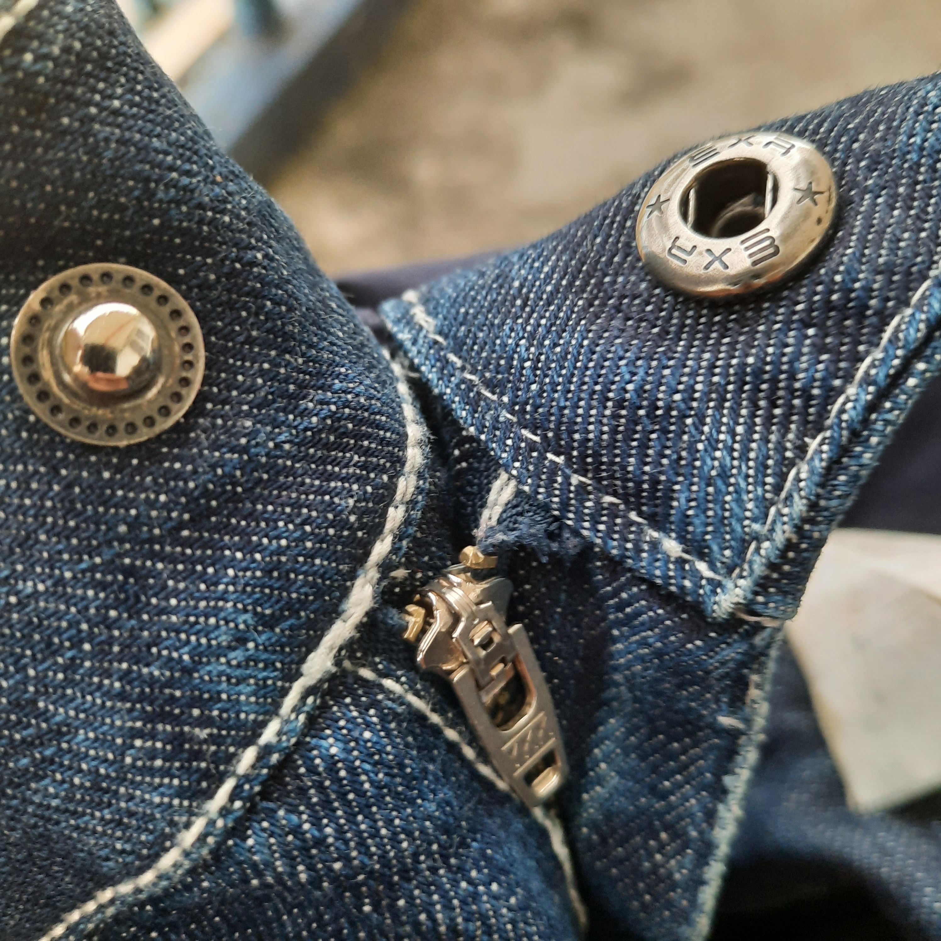 Japanese Brand EXR Exclusive Nice Styles Design Denim Size US 31 - 8 Thumbnail
