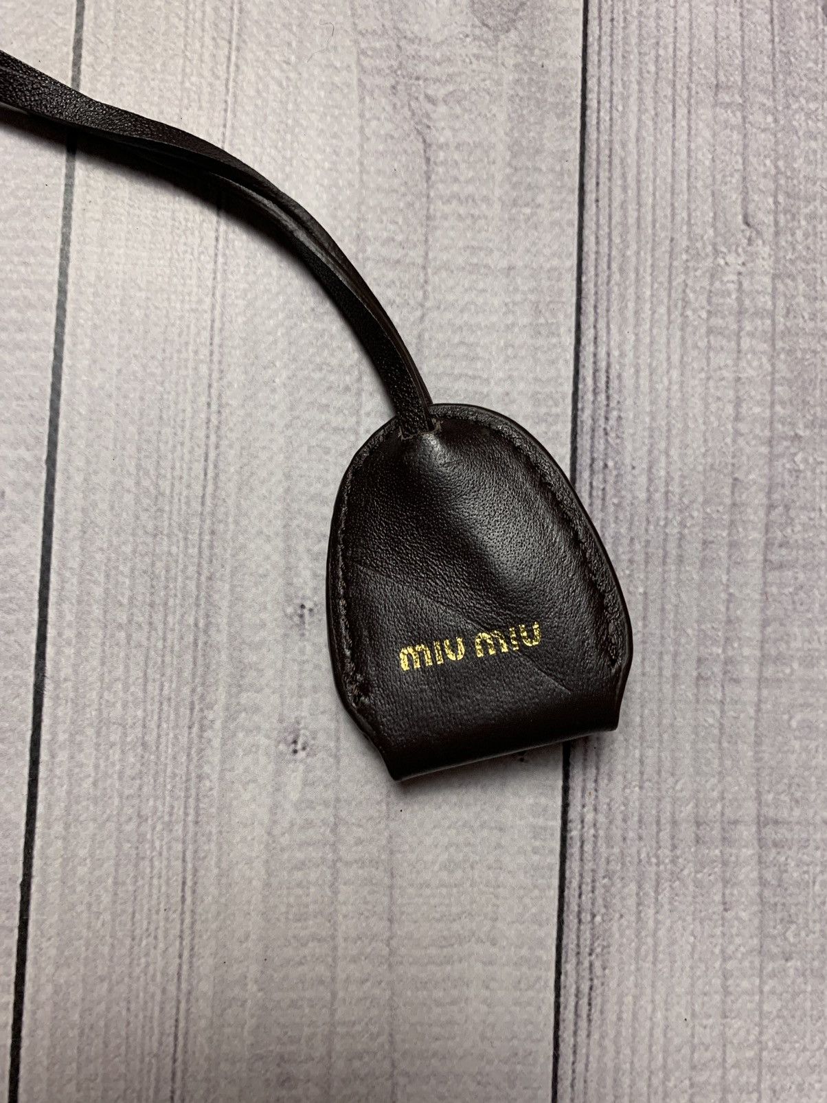 Miu Miu × Vintage Vintage Miu Miu leather bag baggy rare Size ONE SIZE - 4 Thumbnail