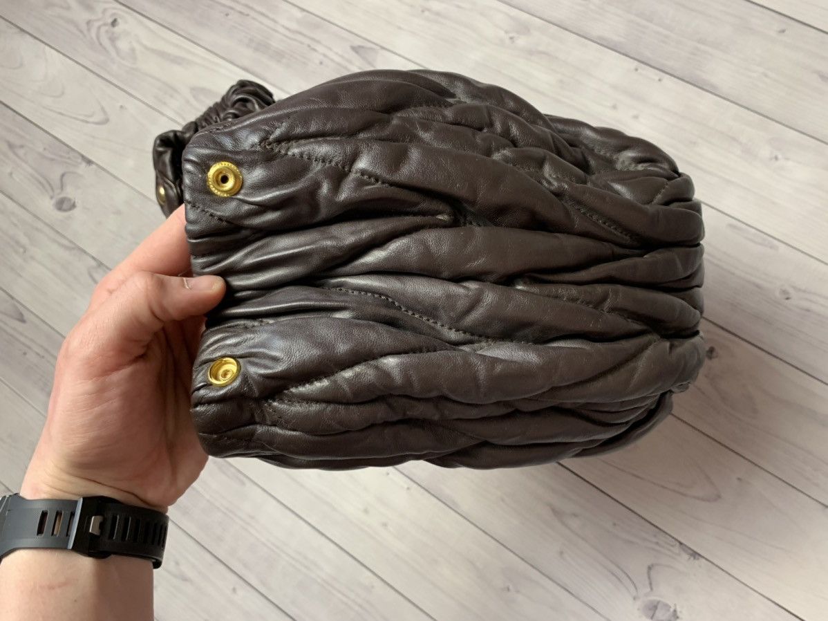 Miu Miu × Vintage Vintage Miu Miu leather bag baggy rare Size ONE SIZE - 6 Thumbnail