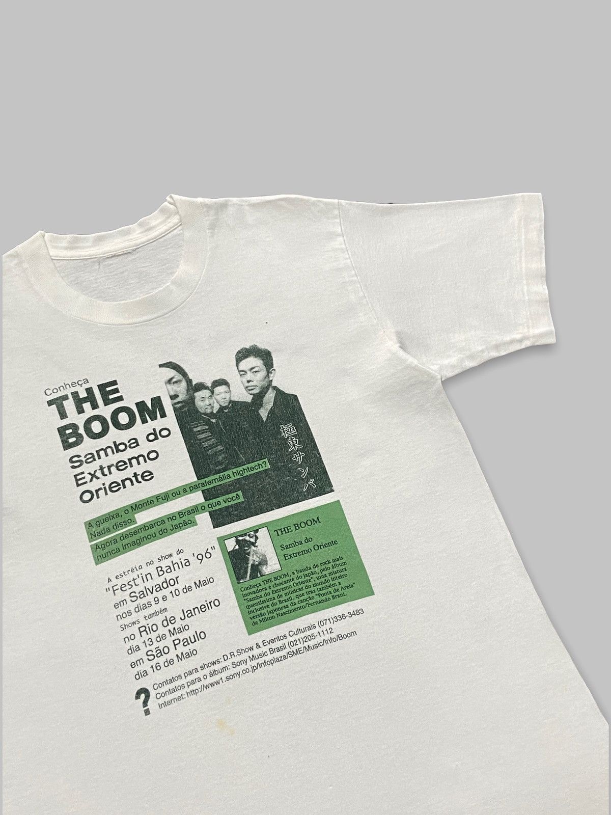Band Tees × Vintage Vintage 90’s The Boom Japanese Rock Band Tshirt Size US M / EU 48-50 / 2 - 4 Thumbnail