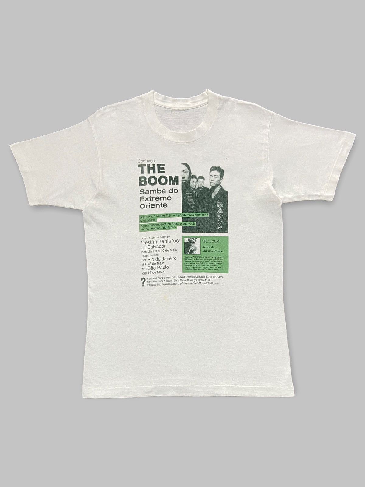 Band Tees × Vintage Vintage 90’s The Boom Japanese Rock Band Tshirt Size US M / EU 48-50 / 2 - 1 Thumbnail