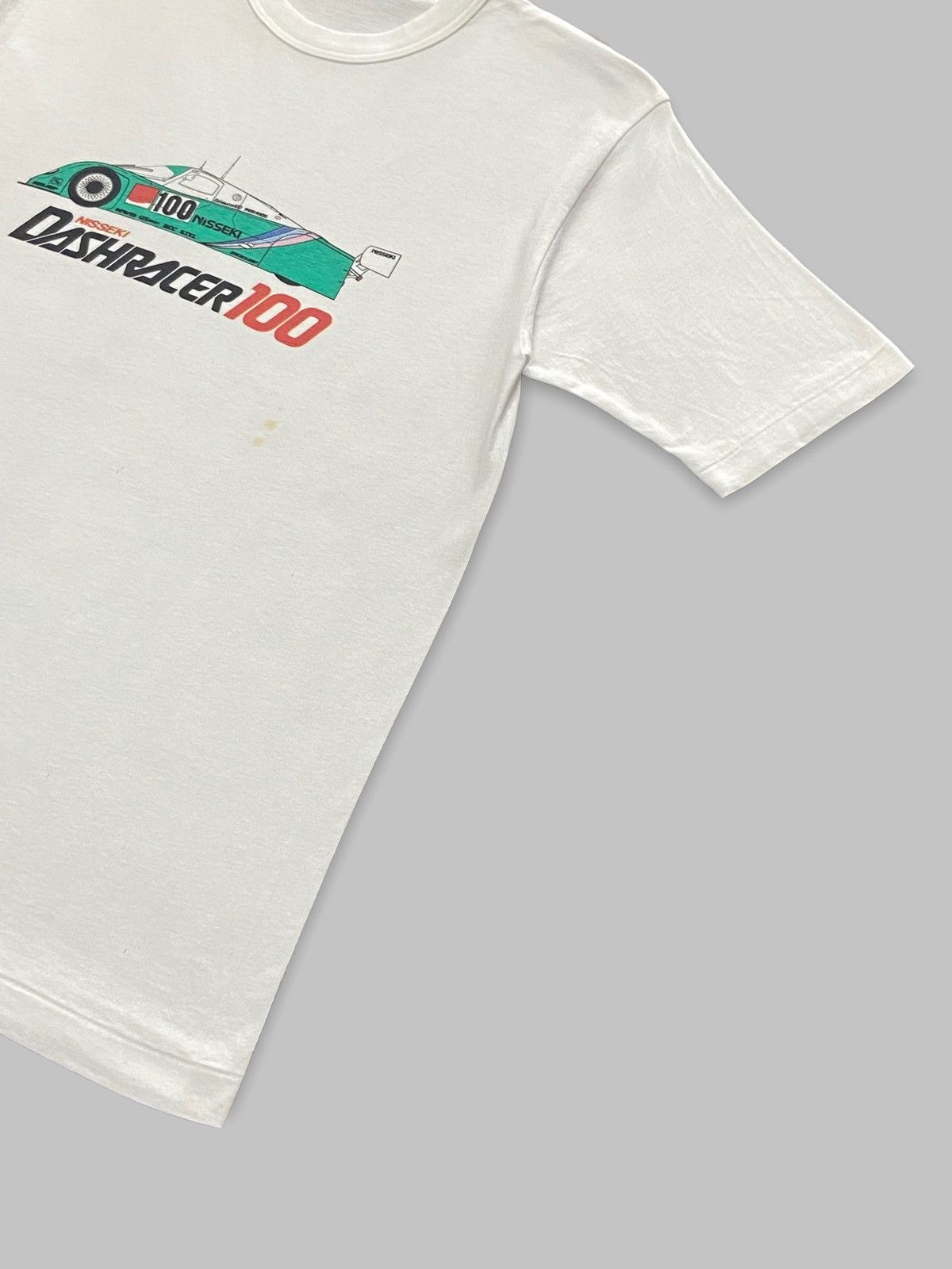 Japanese Brand × Porsche Design × Vintage Vintage 80’s Porsche Dashracer 100 Nisseki Single Stitch Tee Size US XS / EU 42 / 0 - 6 Thumbnail