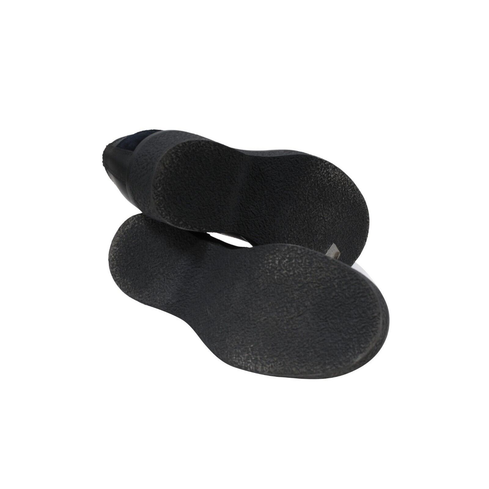 Lanvin Black Leather Suede Crepe Chunky Derbys - 01718 Size US 10 / EU 43 - 10 Thumbnail