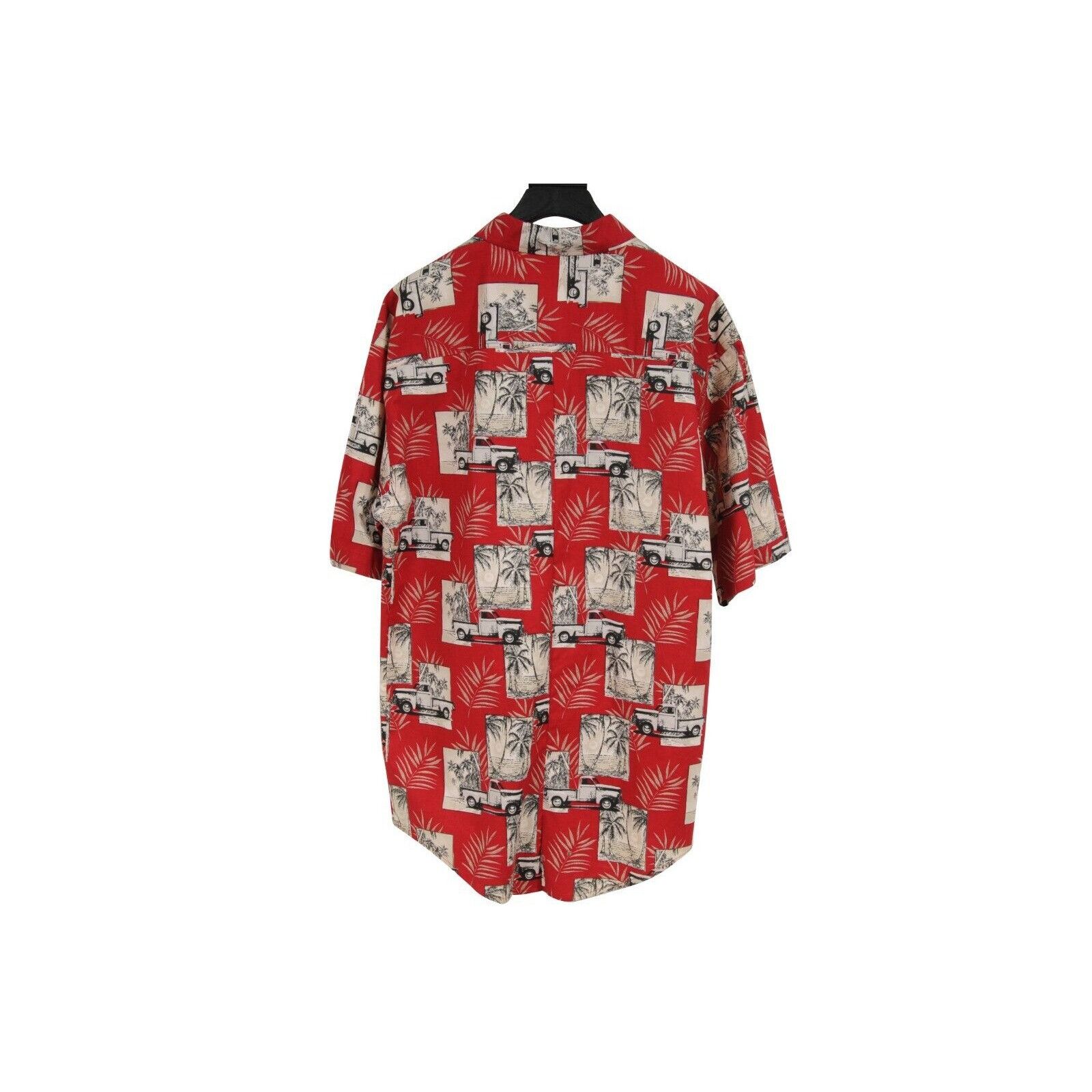 Vintage Red Vintage Hawaiian Button Down Shirt - 01727 Size US L / EU 52-54 / 3 - 2 Thumbnail